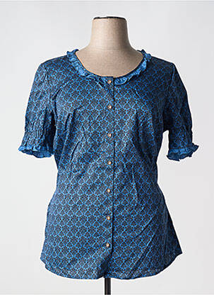 Chemisier bleu SHEEGO pour femme