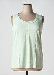 Débardeur vert SHEEGO pour femme seconde vue