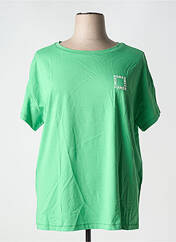 T-shirt vert TRIANGLE pour femme seconde vue