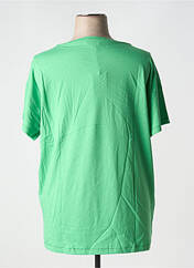 T-shirt vert TRIANGLE pour femme seconde vue
