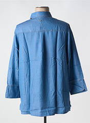 Tunique manches longues bleu SHEEGO pour femme seconde vue