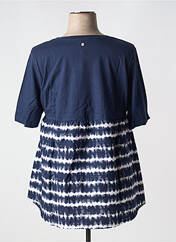 Tunique manches longues bleu SHEEGO pour femme seconde vue