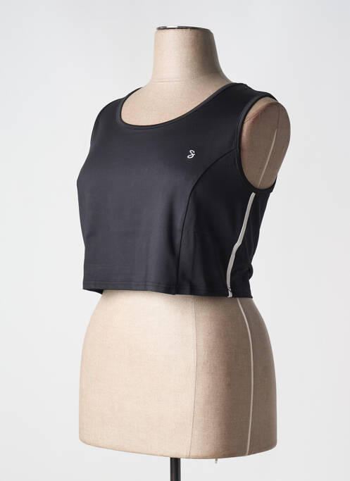 Débardeur noir SHEEGO pour femme
