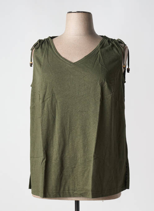 Débardeur vert SHEEGO pour femme