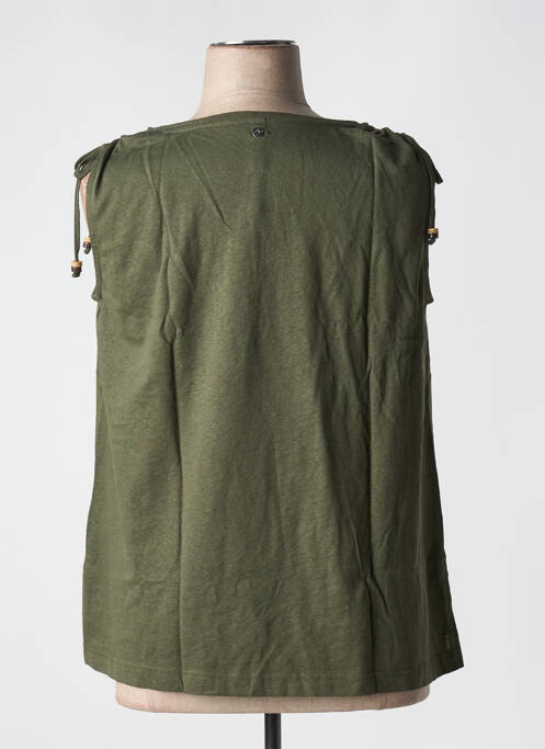 Débardeur vert SHEEGO pour femme