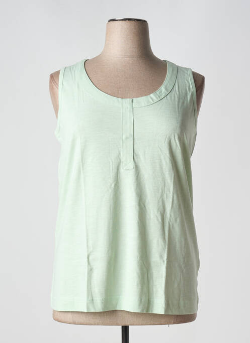 Débardeur vert SHEEGO pour femme