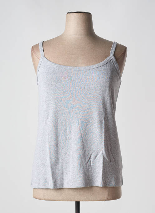 Top gris SHEEGO pour femme