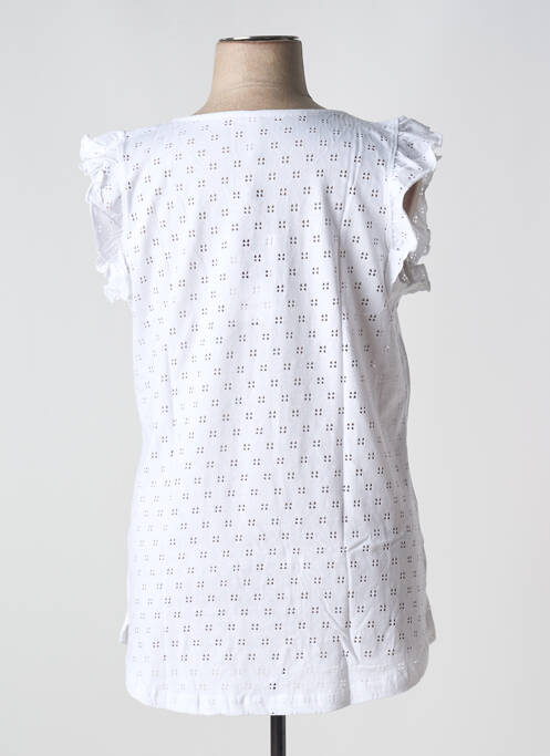 T-shirt blanc SHEEGO pour femme