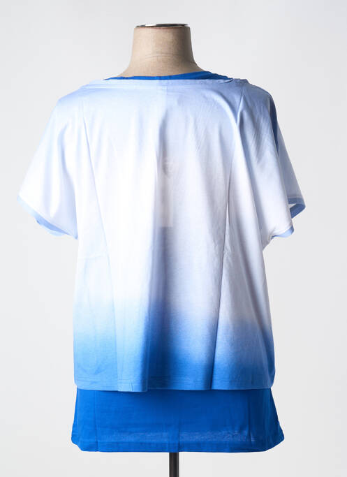 T-shirt bleu SHEEGO pour femme