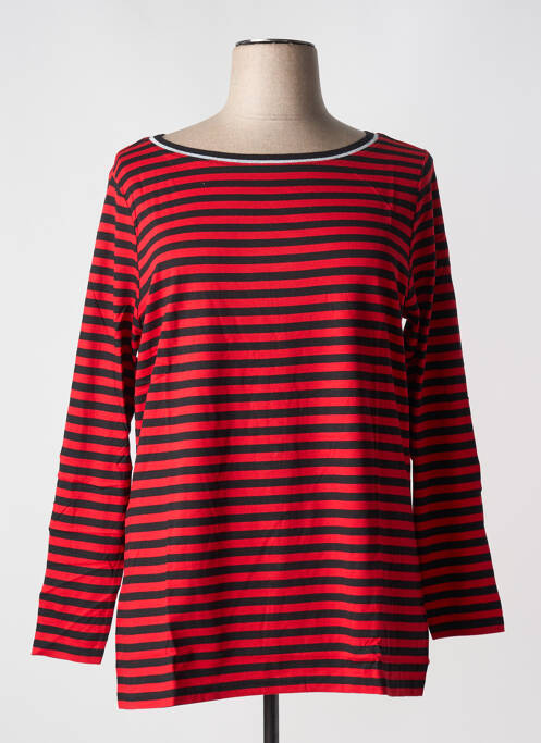 T-shirt rouge SHEEGO pour femme