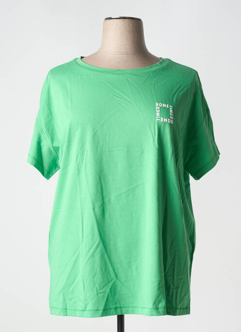 T-shirt vert TRIANGLE pour femme