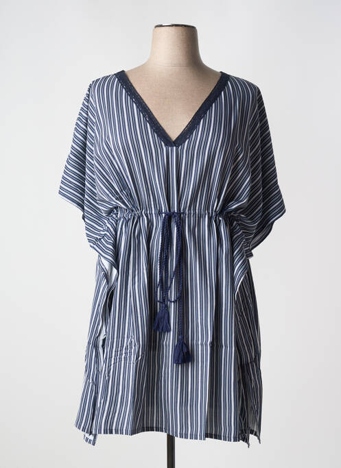 Tunique manches longues bleu SHEEGO pour femme