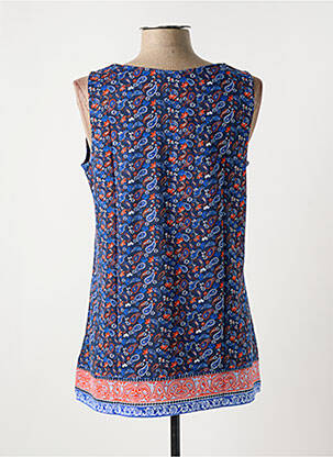 Top sans manche sans manche bleu SHEEGO femme
