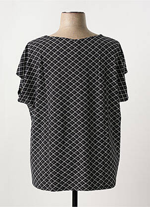 T-shirt imprimé fantaisie manches courtes noir SHEEGO femme