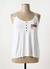 Débardeur blanc SHEEGO pour femme seconde vue