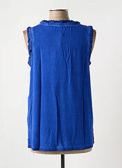 Débardeur bleu SHEEGO pour femme seconde vue