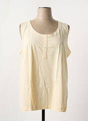 Débardeur jaune SHEEGO pour femme seconde vue