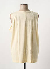 Débardeur jaune SHEEGO pour femme seconde vue