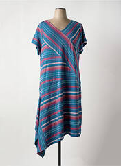 Robe mi-longue bleu SHEEGO pour femme seconde vue