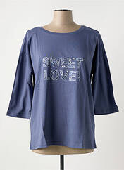 Top bleu SHEEGO pour femme seconde vue