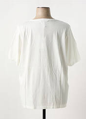 T-shirt blanc TRIANGLE pour femme seconde vue