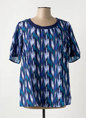 T-shirt bleu SHEEGO pour femme seconde vue