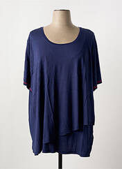 T-shirt bleu SHEEGO pour femme seconde vue