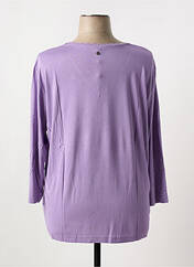 T-shirt violet SHEEGO pour femme seconde vue