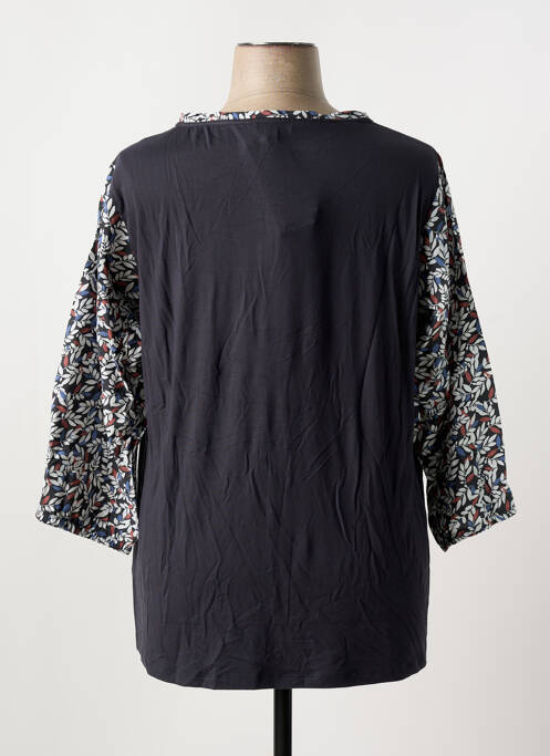 Blouse bleu TRIANGLE femme