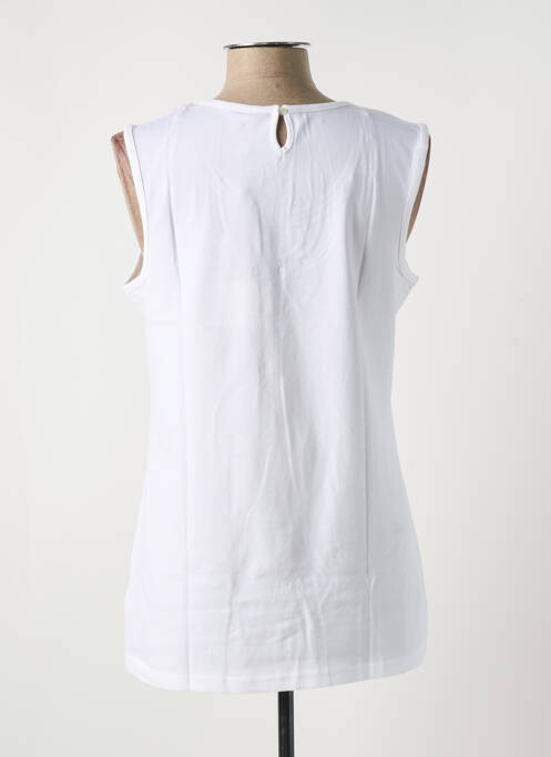 Débardeur blanc SHEEGO pour femme