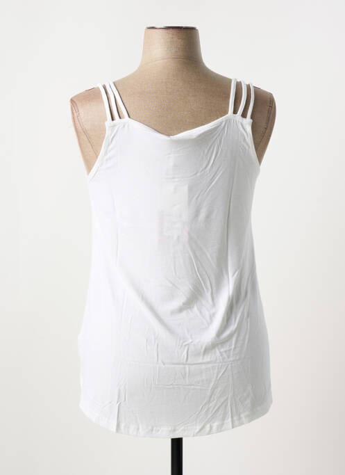 Débardeur blanc SHEEGO pour femme