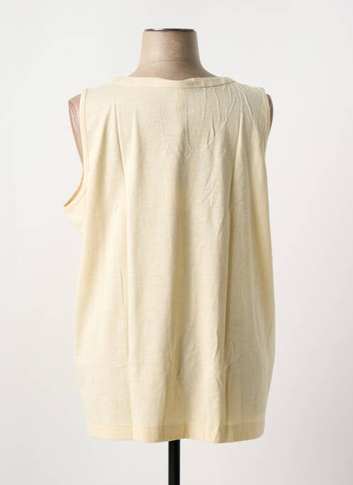 Débardeur jaune SHEEGO pour femme