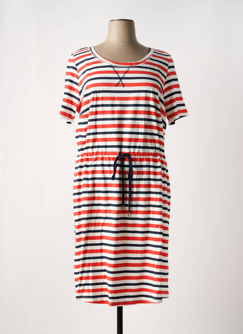 Robe mi-longue rouge SHEEGO pour femme