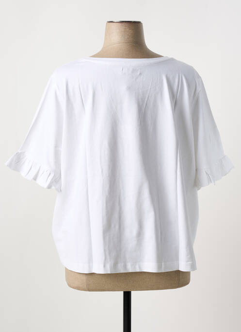 T-shirt blanc SHEEGO pour femme