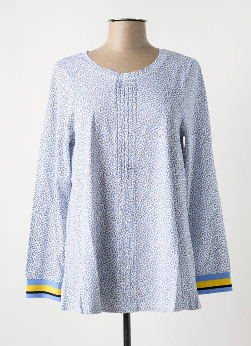 T-shirt bleu SHEEGO pour femme