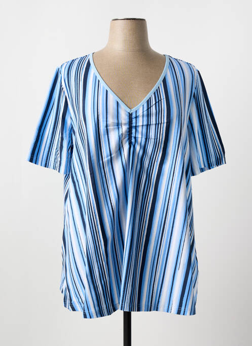 T-shirt bleu SHEEGO pour femme