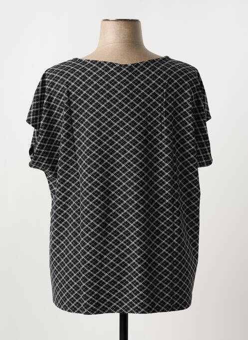 T-shirt noir SHEEGO pour femme