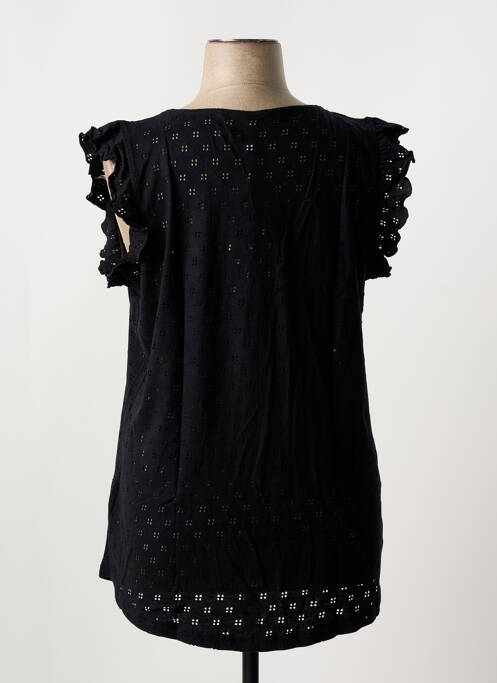 T-shirt noir SHEEGO pour femme