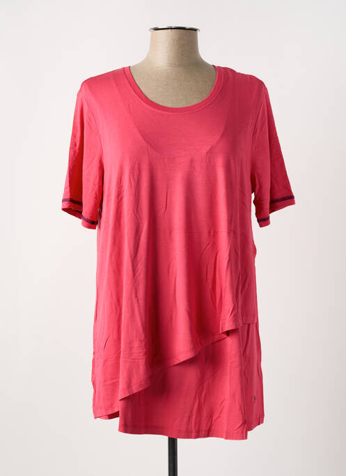 T-shirt rouge SHEEGO pour femme