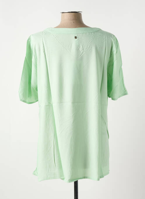 T-shirt vert SHEEGO pour femme