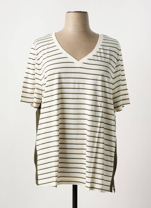 T-shirt vert SHEEGO pour femme