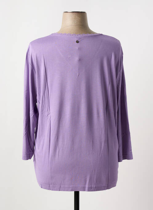 T-shirt violet SHEEGO pour femme