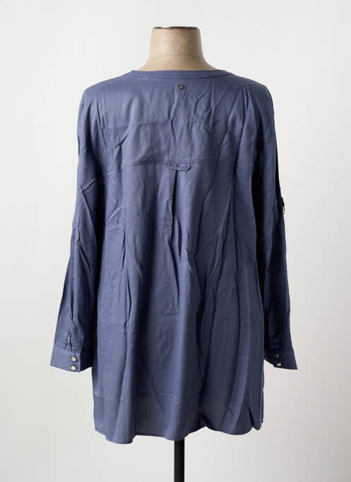 Tunique manches longues bleu SHEEGO pour femme