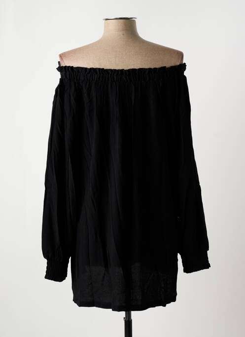 Tunique manches longues noir SHEEGO pour femme