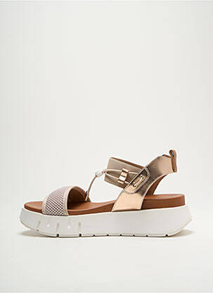 Sandales/nu pieds matière lisse talon de 4 à 6cm beige NERO GIARDINI femme