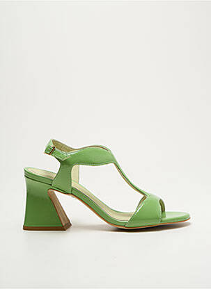 Sandales/nu pieds type de semelle amortissante talon de 7 à 9cm vert BRUNO PREMI femme