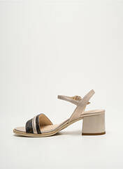 Sandales/Nu pieds or NERO GIARDINI pour femme seconde vue