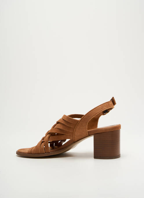 Sandales/Nu pieds marron MAISON TOUFET pour femme