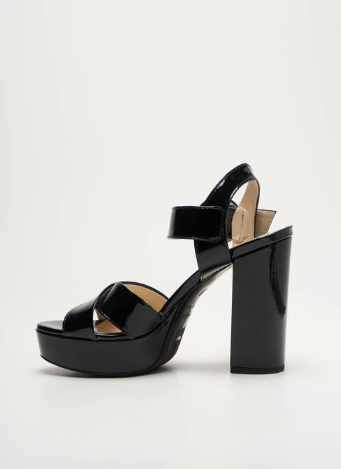 Sandales/Nu pieds noir NERO GIARDINI pour femme