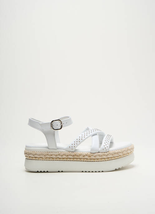 Sandales/Nu pieds blanc NERO GIARDINI pour femme